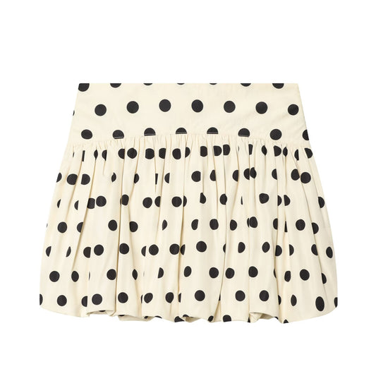 Women's balloon shaped polka dot skirt pants