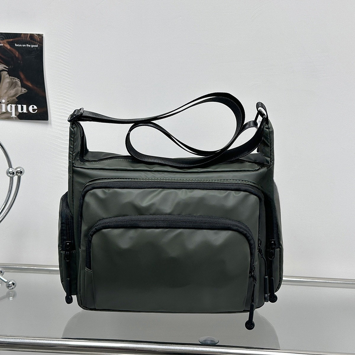 2026 new square bag underarm bag diagonal casual bag