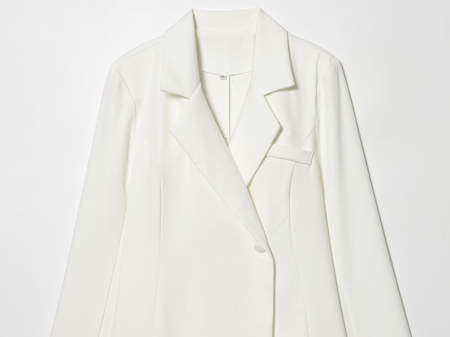 suit Women's 2 pieces waist cinched Blazer style dress+skirt