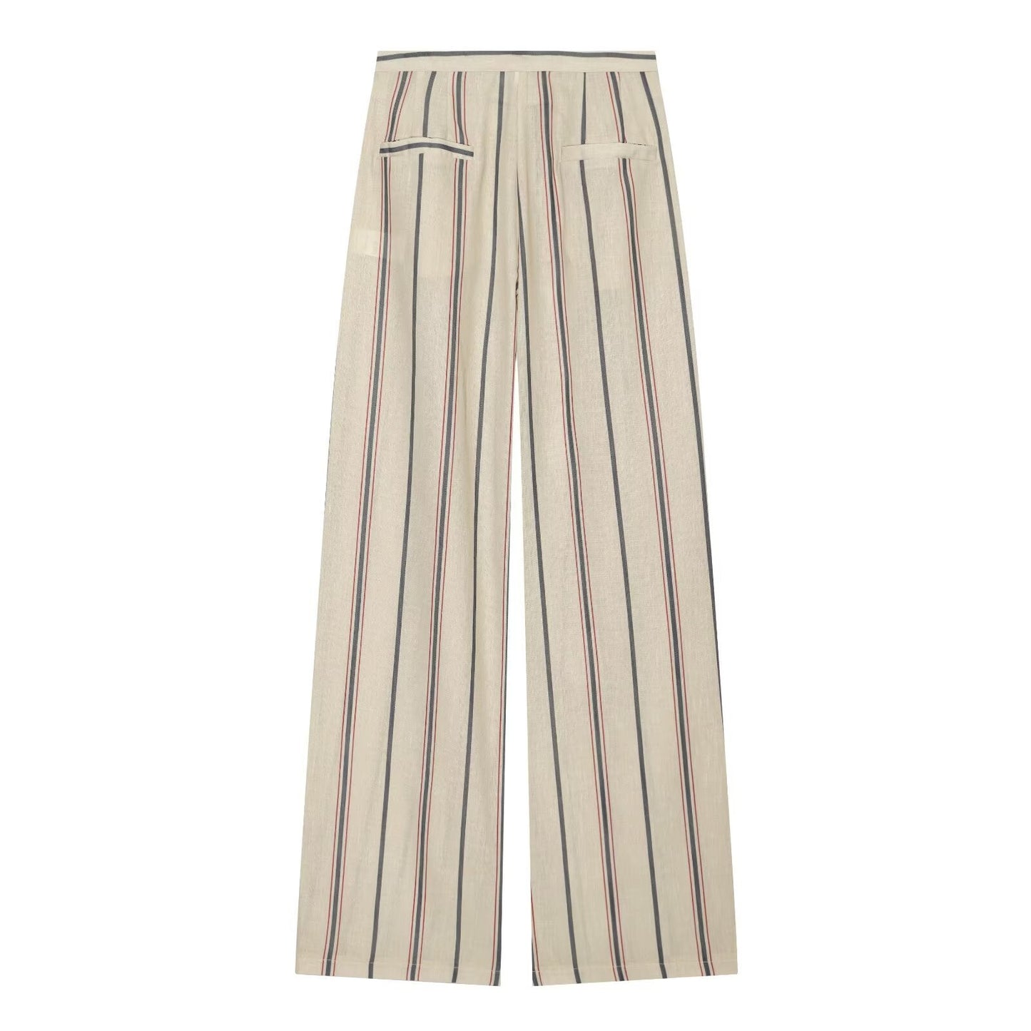 suit Women's 2 pieces short striped Blazer Coat +Pants
