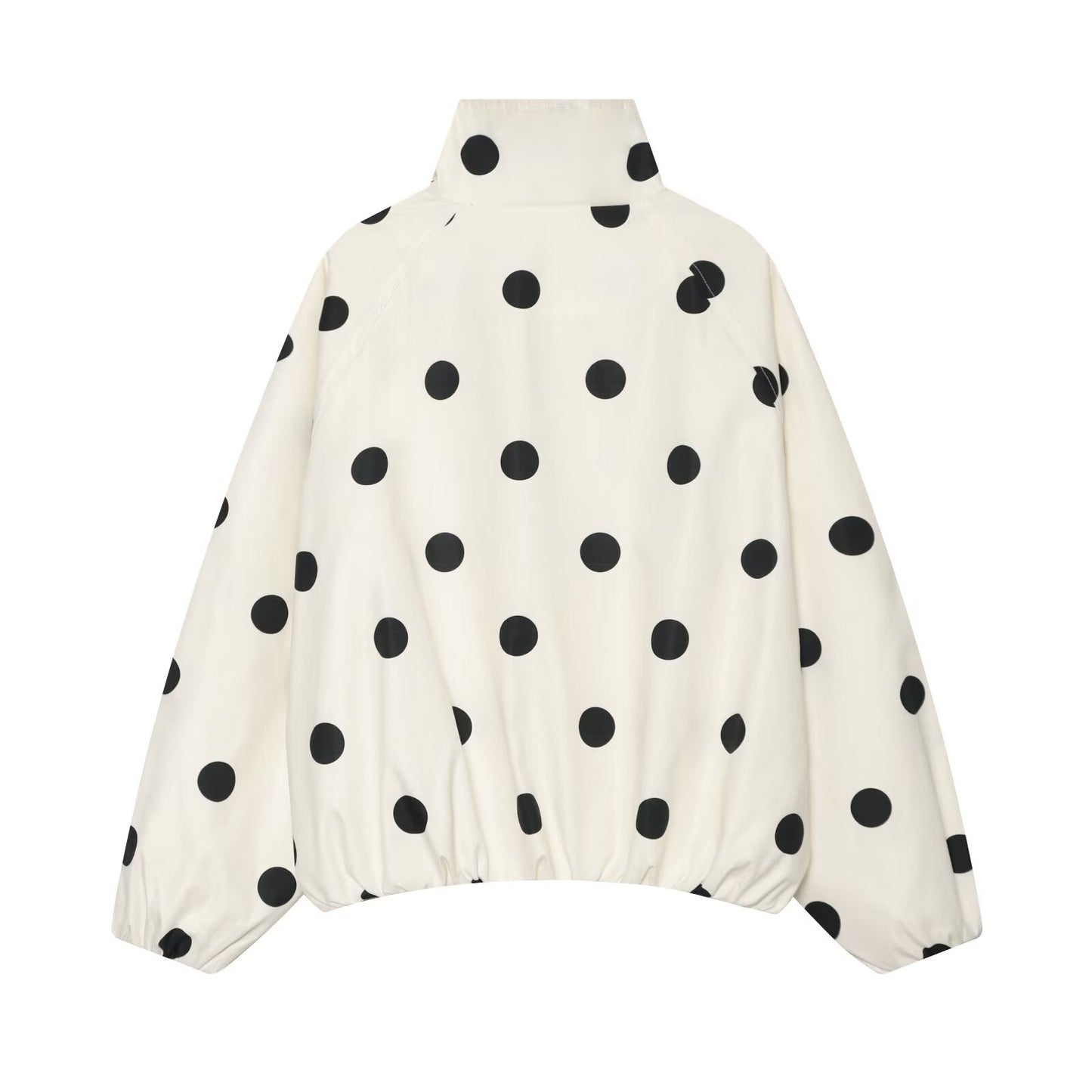 Women's polka dot pilot jacket Coat