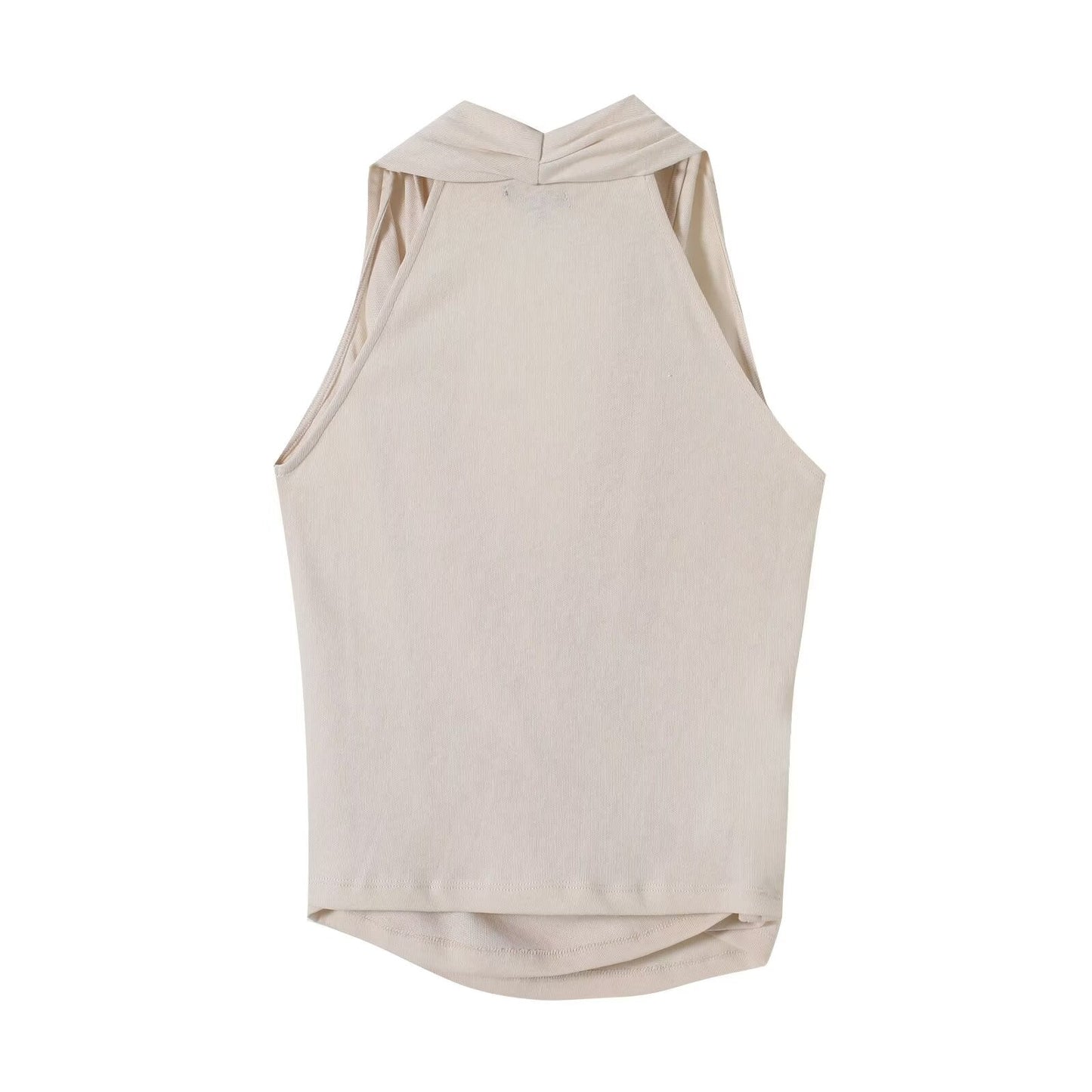 Women's casual draped cross top