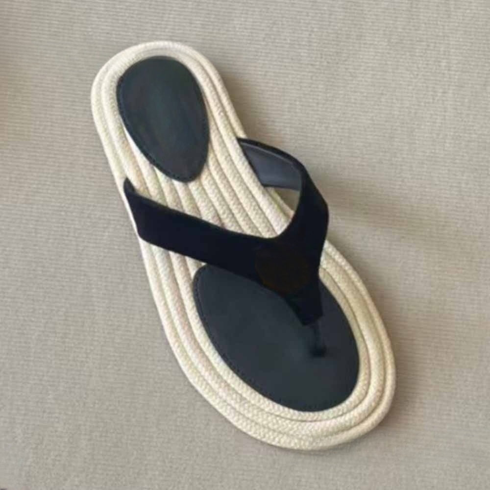 Women's new fashion Joker toe sandals have a shoe box