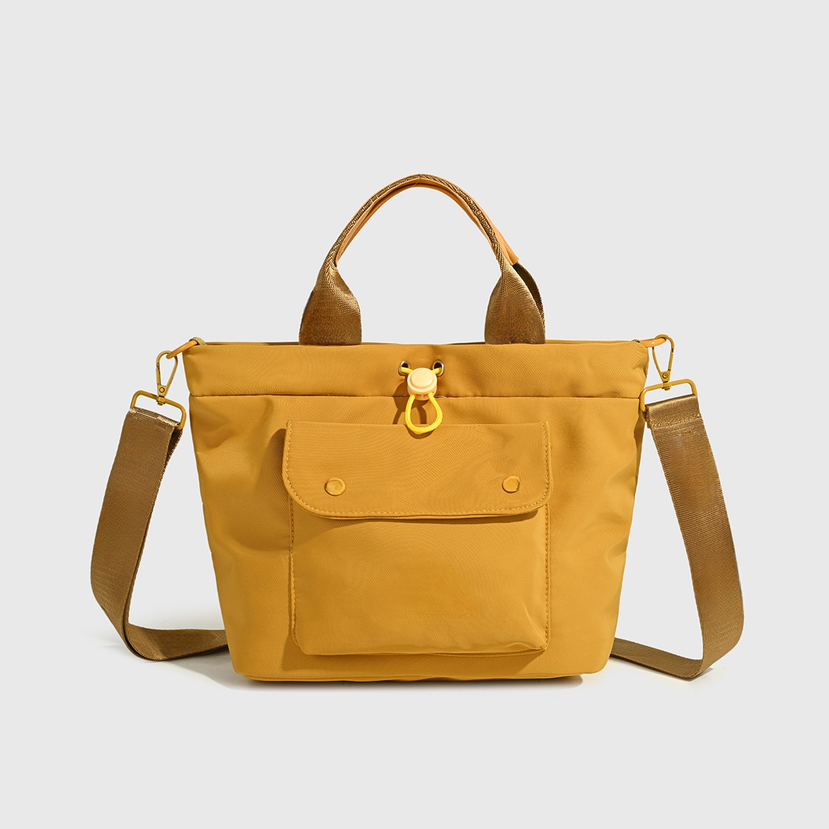 Women's new casual fashion drawstring slung shoulder bag