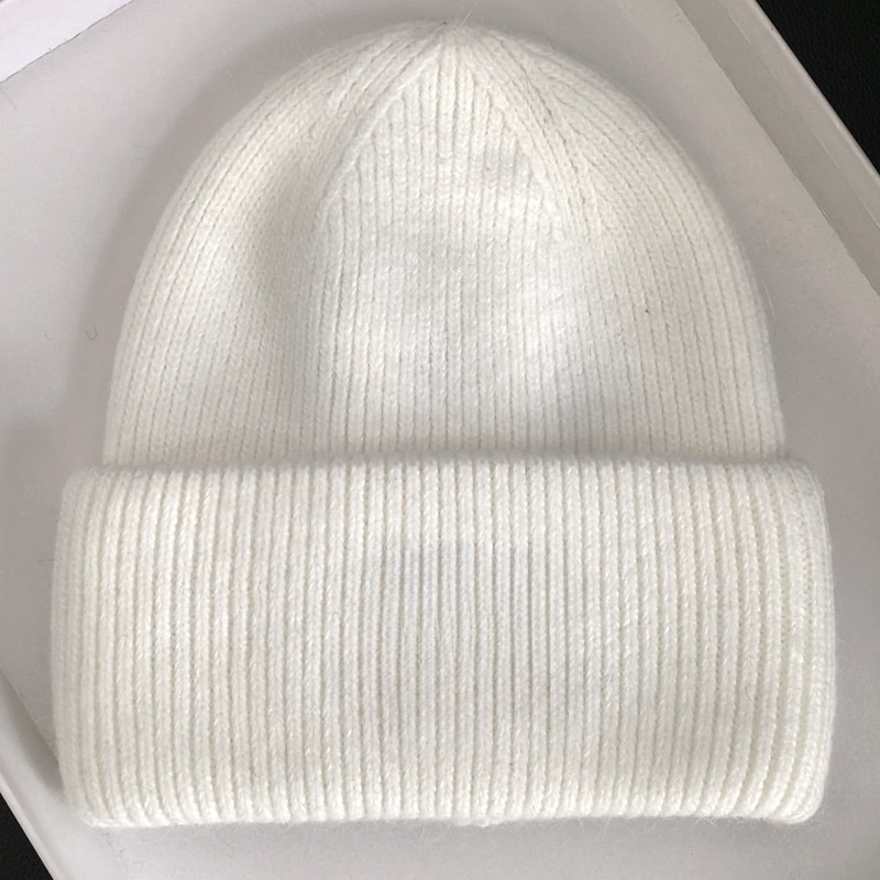 Women's casual Joker warm plush knit hat