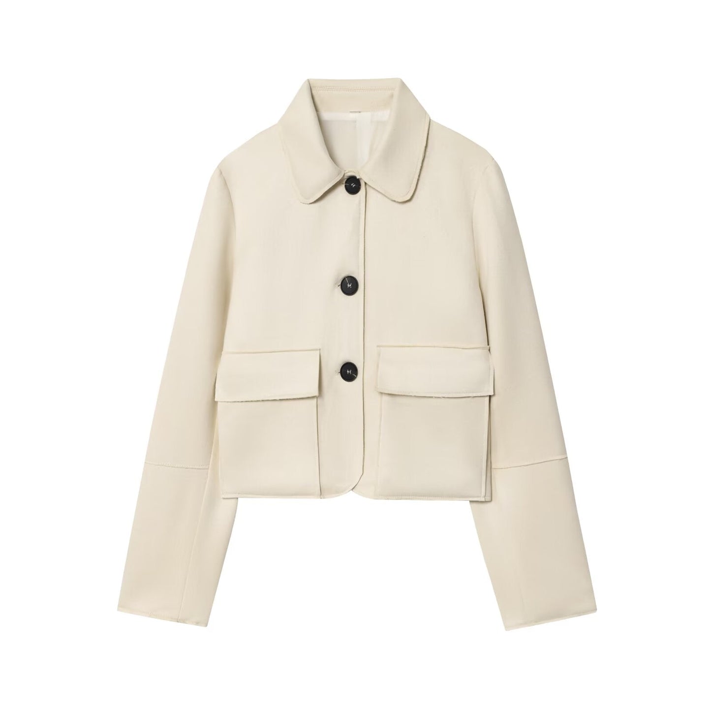 Women's 2025 new fashion anti suede effect short jacket Coat