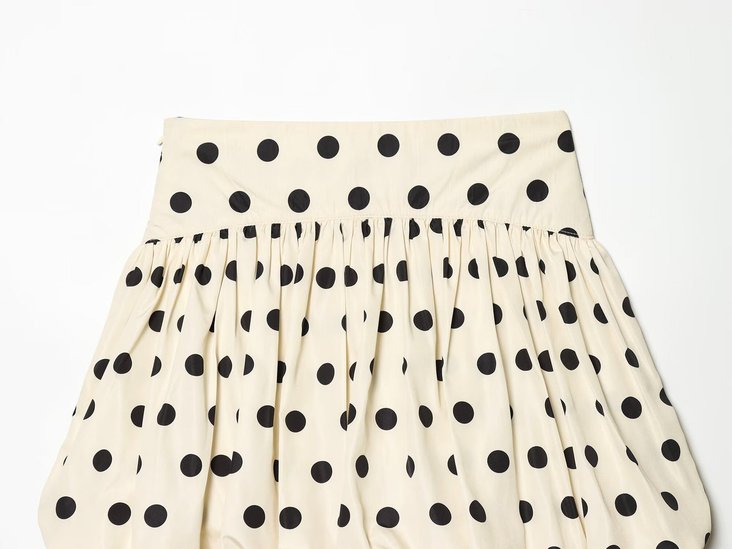 Women's balloon shaped polka dot skirt pants