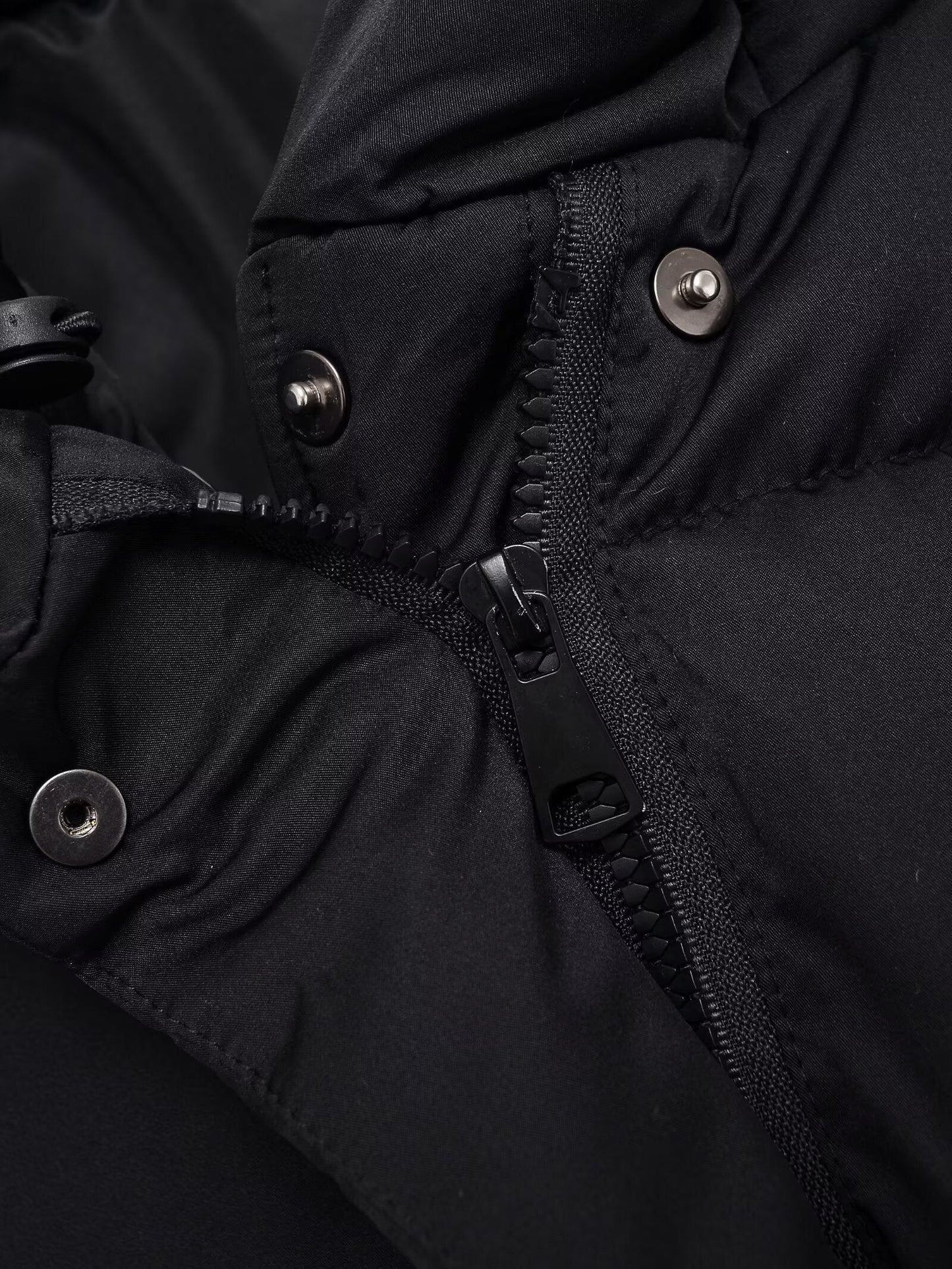 Women's thick windproof hooded cotton jacket Coat
