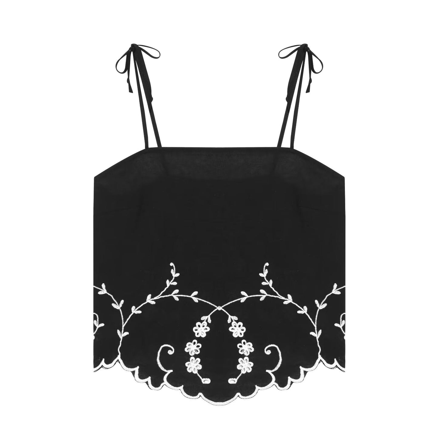 suit Women's 2 pieces linen blend embroidered top+Shorts