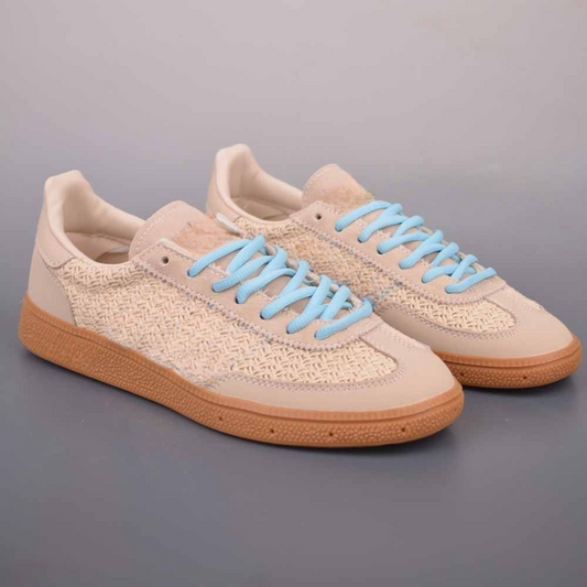 Women's 2026 new contrast design leisure shoes have a shoe box