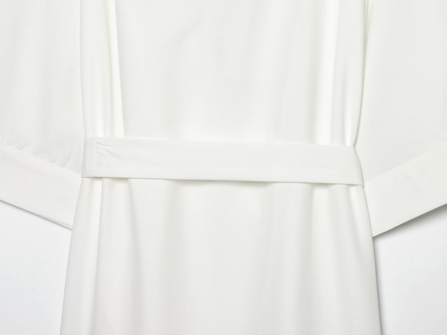 Women's With Belt loose long shirt style dress