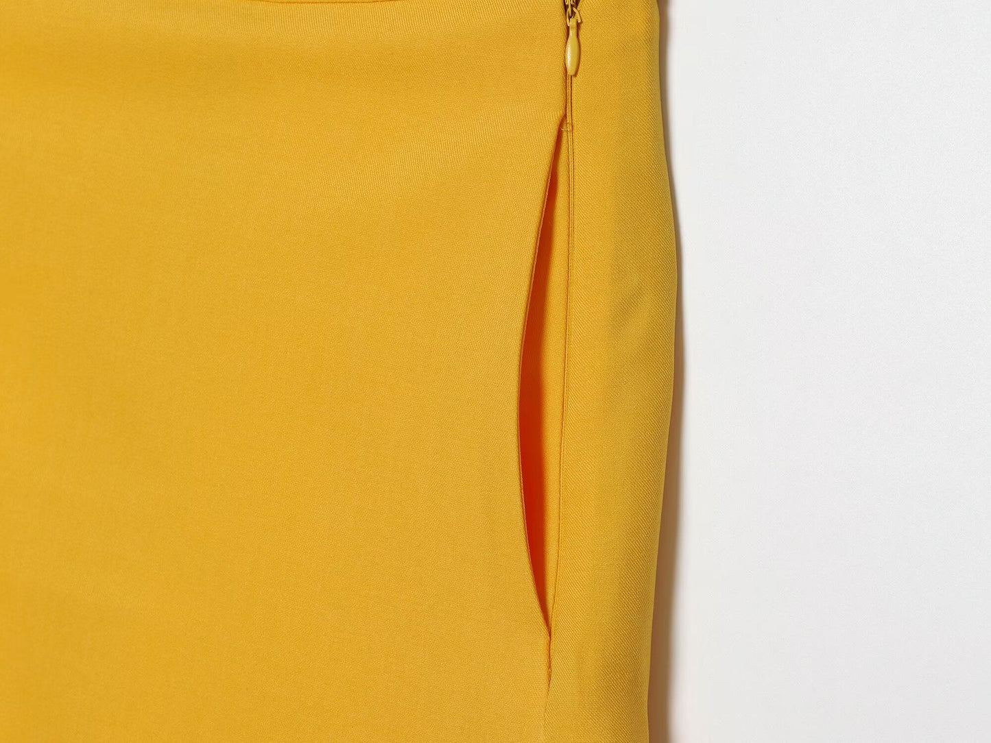 Women's pocket decoration casual MIDI skirt
