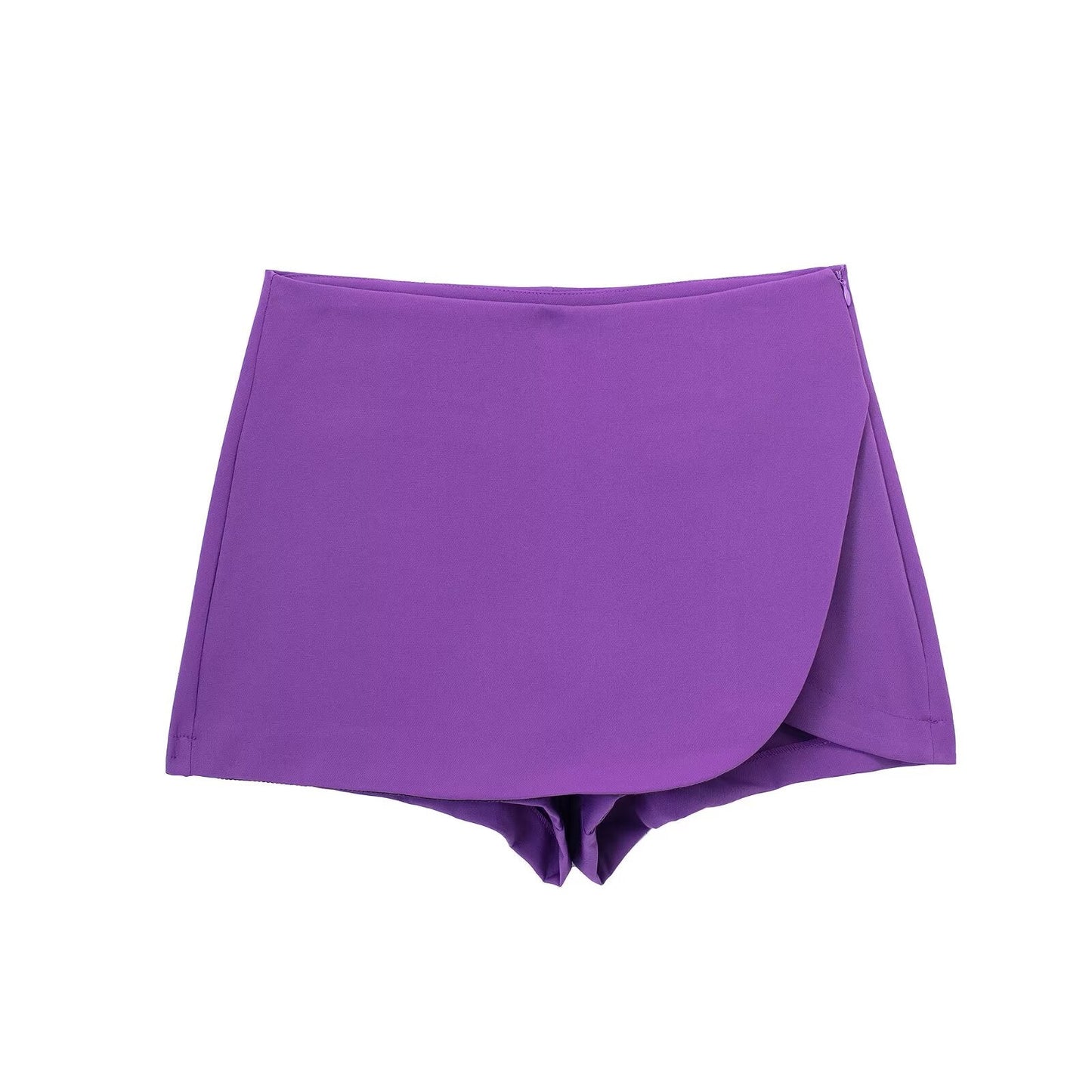 Women's multi-color slim high waisted culottes