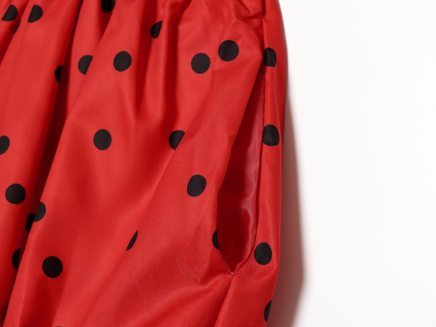 suit Women's 2 pieces lace up decorative polka dot Coat+shorts