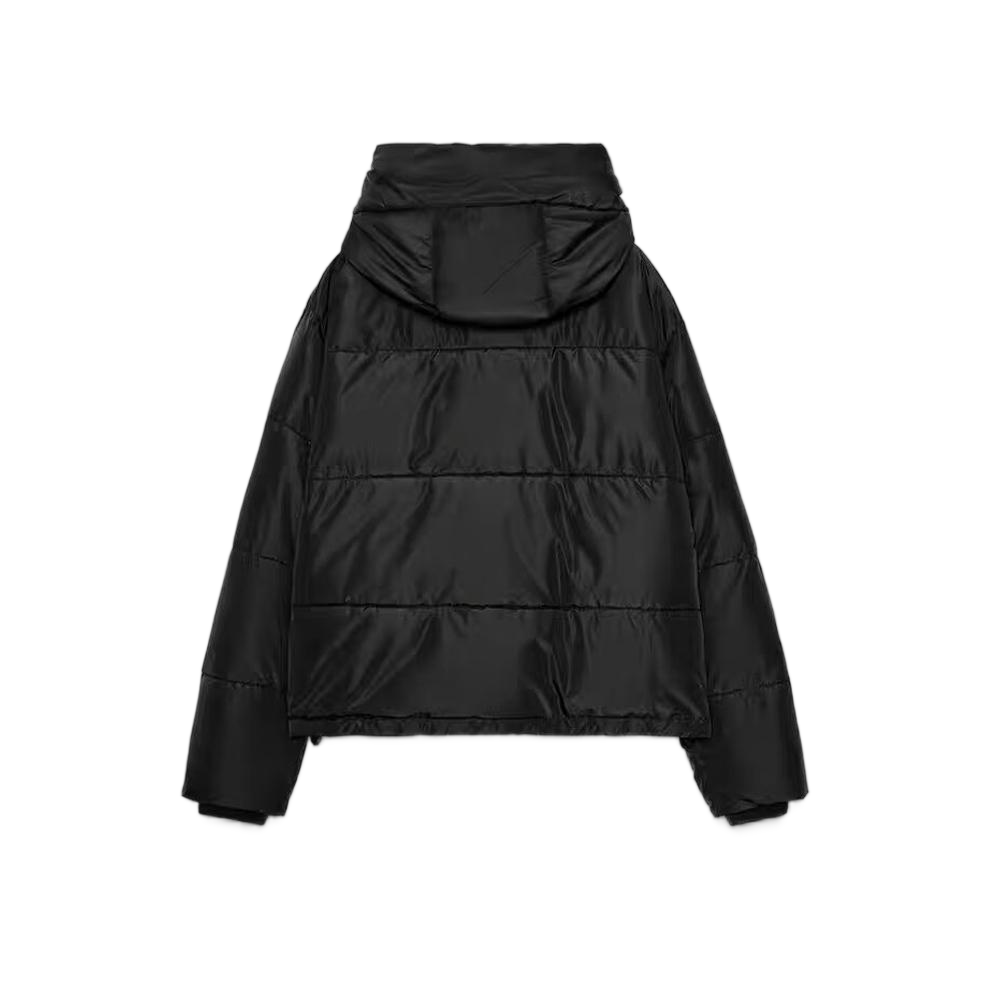 Women's thick hooded windproof cotton jacket Coat