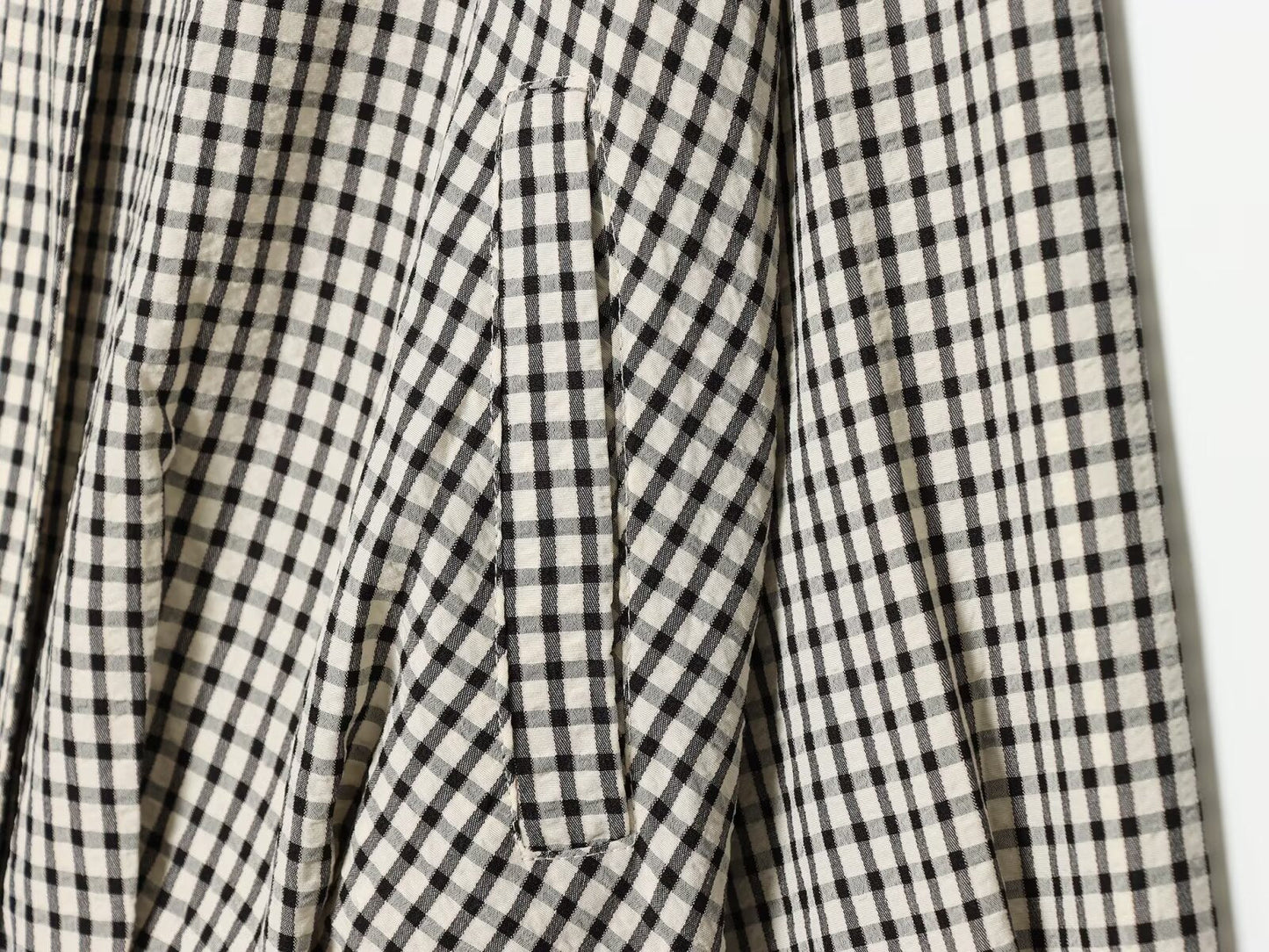 Women's checkered pilot jacket Coat