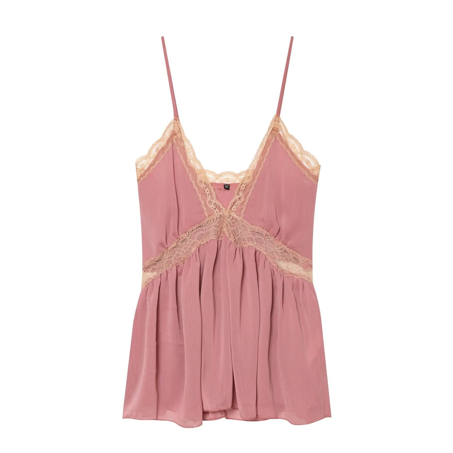 Women's lace suspender lingerie style top