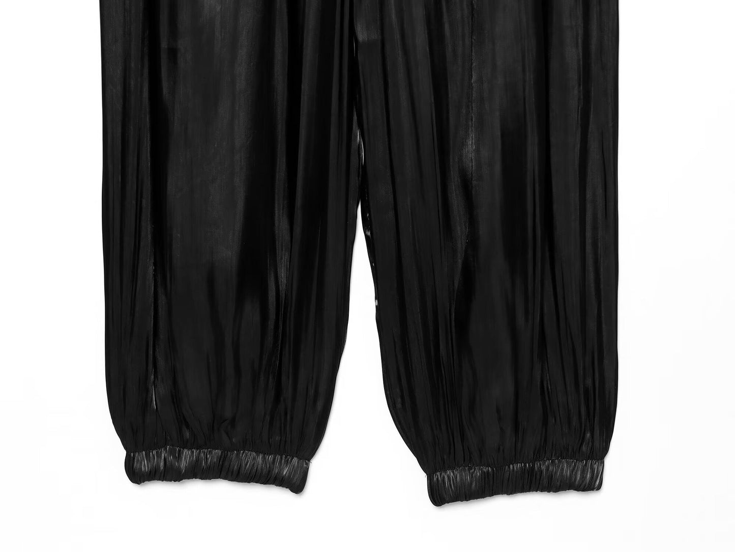 Women's comfortable pleated lantern pants