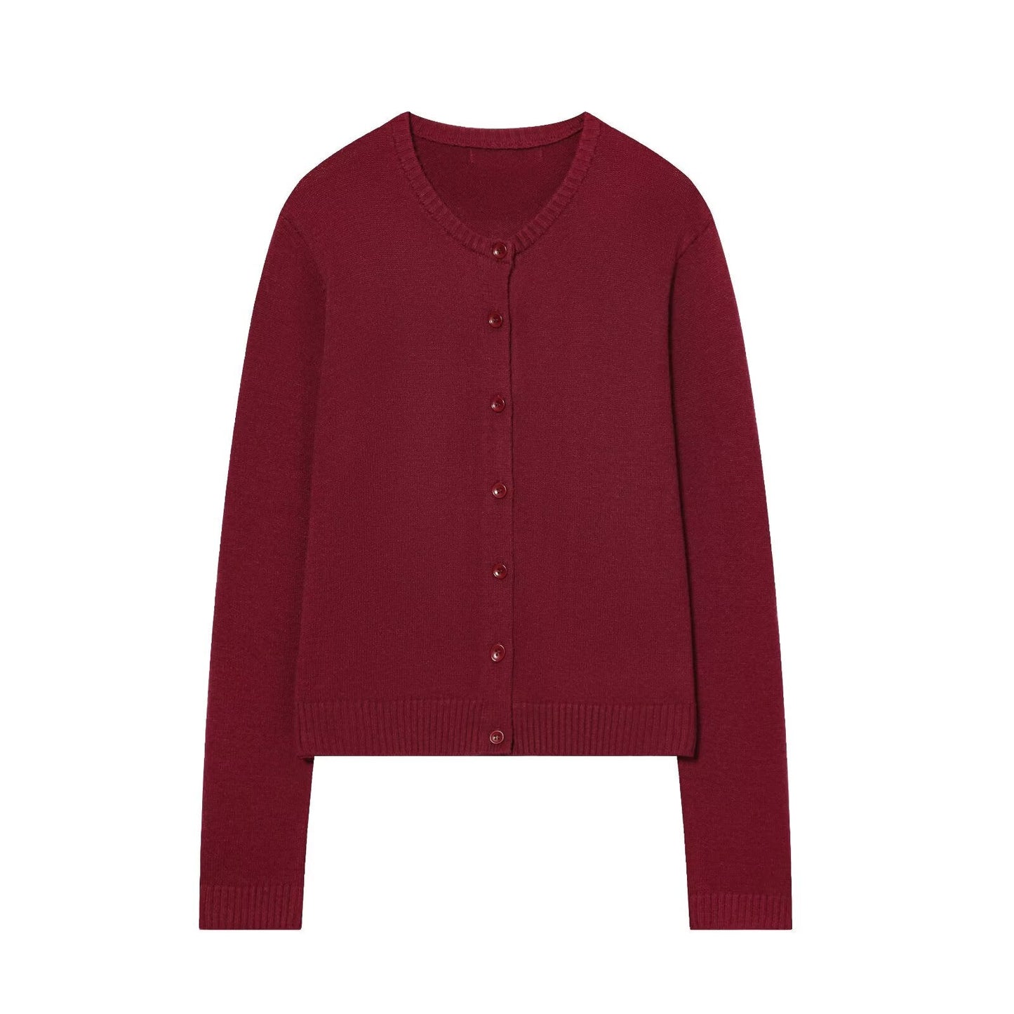 Women's Soft Texture Flat Needle Knitted Coat